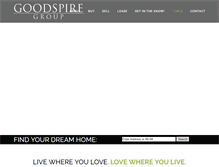 Tablet Screenshot of goodspire.com